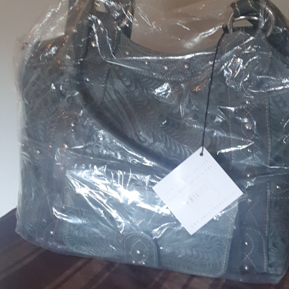 100% leather new
